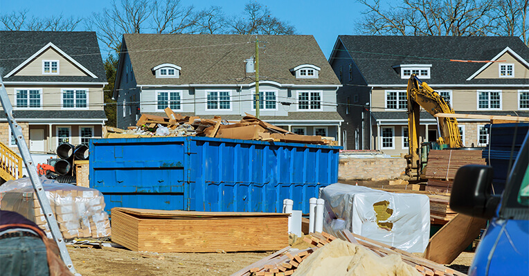 Dumpster Rentals for DIY Tiny Home Builds