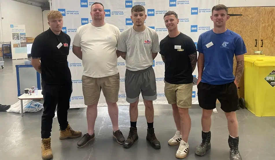 Roofing Tutor Applauds BMI Competition for Championing Future Talent