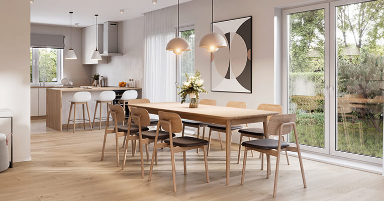 New Data Highlights Trends in Interior Design, Revealing Homeowners’ Dining Room Style Preferences