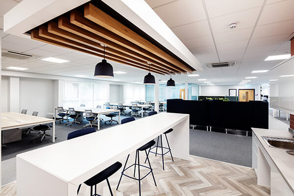 Office space inside the newly refurbished Dunedin house