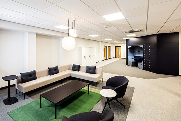 Office space inside the newly refurbished Dunedin House