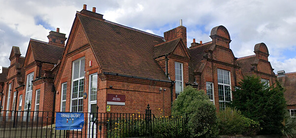 Alfred Sutton School ridge tiles