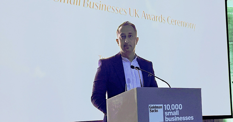 Roofing Entrepreneur is Runner-up in Goldman Sachs 10,000 Small Businesses Awards