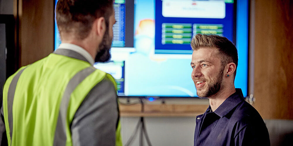 B243 Russell Roof Tiles is first to adapt to health and safety changes|B243 Daniel Hancox Business Support Manager at Russell Roof Tiles