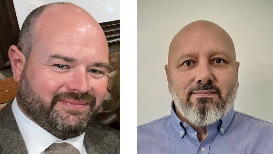 New MCRI members, Ben Morris and Peter Gilbert