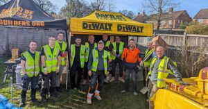 Band of Builders Project Complete for Paralysed Merchant Employee