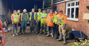 Building Charity Transforms Garden of Site Manager Battling Brain Tumour
