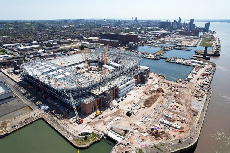 Brett Martin to Supply 6000m2 Everton Stadium Roof