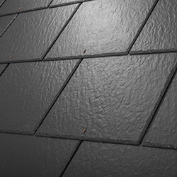Close up of Rivendale Cedral fibre cement slates