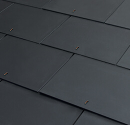 Close up of Thrutone Cedral fibre cement slates