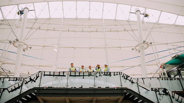 Inside Central Building