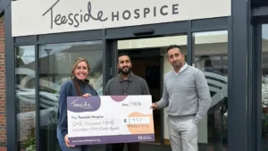 TaperedPlus Partnership Delivers £2,000 Boost for Teesside Hospice