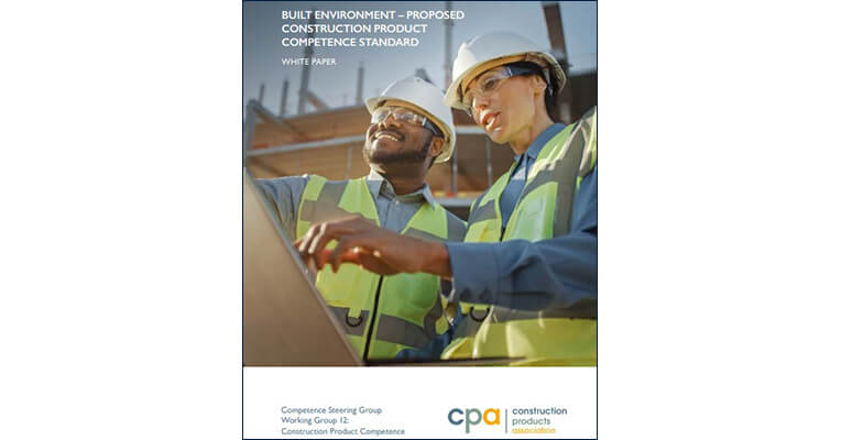 Construction Product Competence Standard