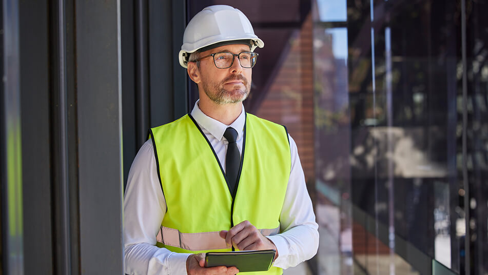 Construction building regulations inspector