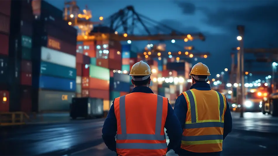Shipping dock