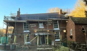 Roofer Gutted at Crooked House Destruction