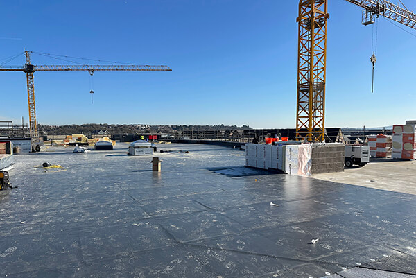 EJOT flat roof installation