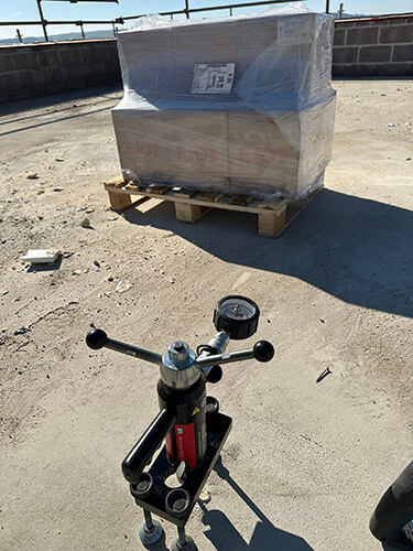 EJOT UK pull-out substrate testing