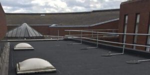 Roofing Contractor Celebrates Finished Standard
