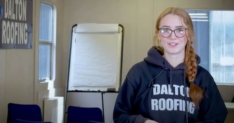Female Roofing Apprentice Scoops Up National Trades Award
