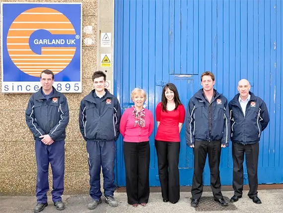 Garland UK Gloucester office in 2010