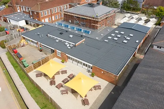 Garland UK bituminous membrane project