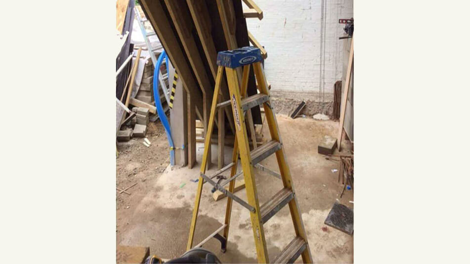 Construction Firm Fined after Worker Injured Falling from Ladder