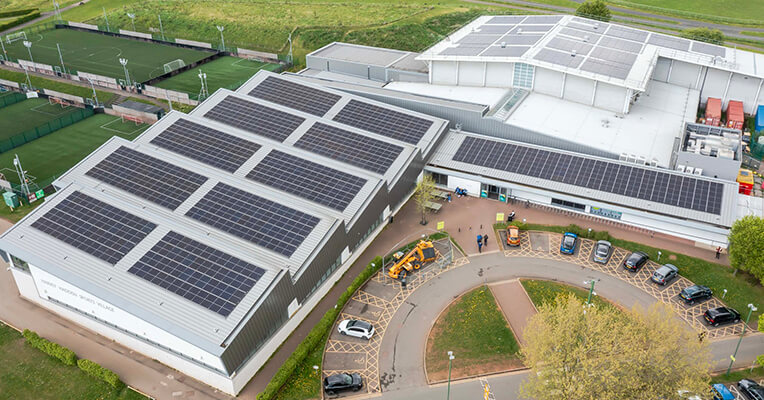 Rooftop Solar Upgrade Powers Up Nottingham Leisure Centre