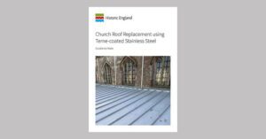 Church Roof Replacement Using Terne-coated Stainless Steel