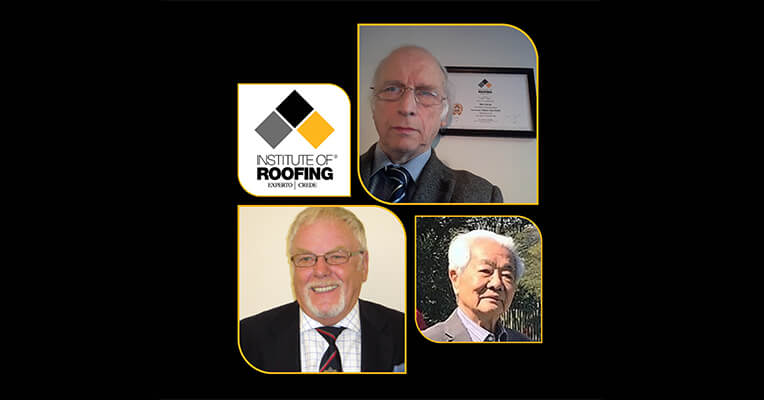 IoR Honorary Members (Nick Selves, top, Bob Cooper, left, and Bill Chan, right)