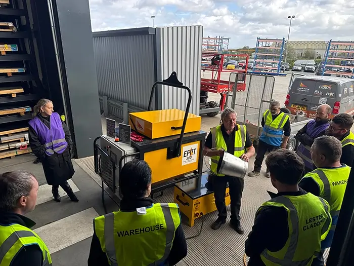 ITE demonstration to contractors
