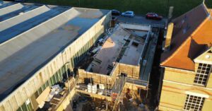 Person Injured in Building Site Roof Collapse