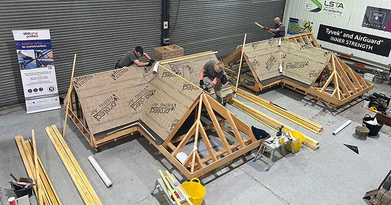 Glidevale Protect Backs Regional Roofing Talent at SkillBuild