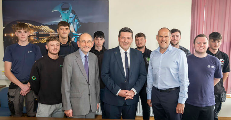 Jamie Hepburn at CITB NCC Scotland
