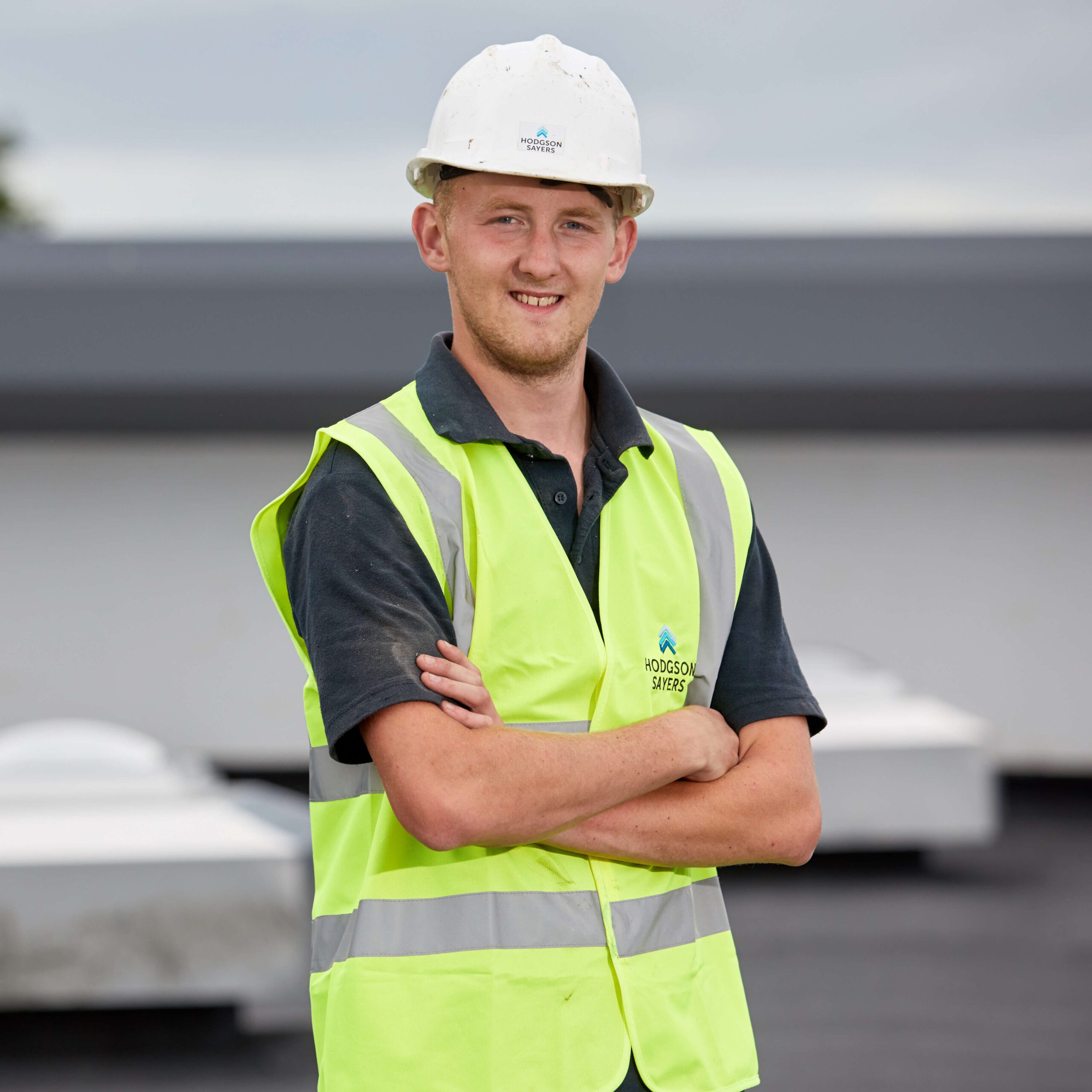 Kieran Forster Winner BMI Icopal Apprentice of the Year Flat Roofing 