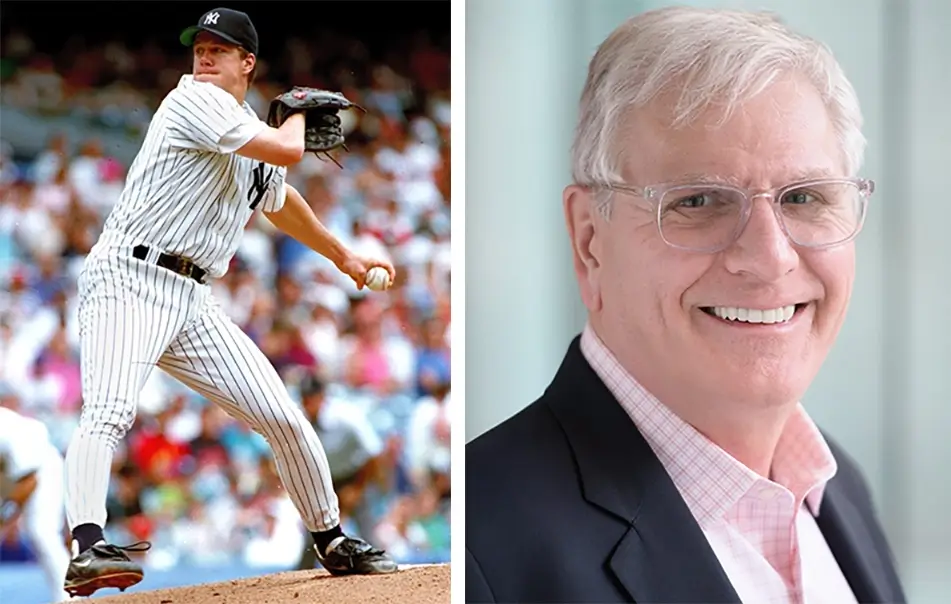 Jim Abbott and Kermit Baker