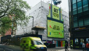 Giant Mural Promotes Higher Visibility for Mental Health in the Trade Industry