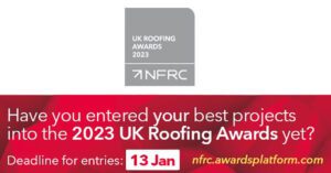 One Week Left to Enter Projects for the UK Roofing Awards 2023 