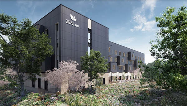 The new net zero Zeal Hotel