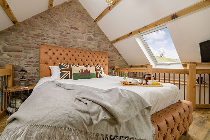 Keylit roof windows in property bedroom