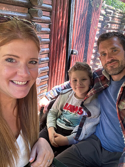 Richard, Alison and Ben Firth