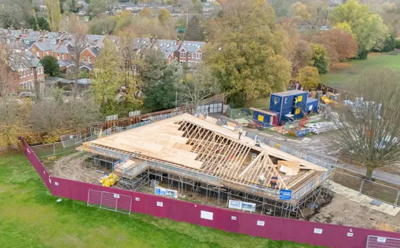 North Walls Cricket Pavilion: winner of last year’s Commercial category