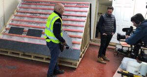 Slate Supplier Collaborates on Roofing Videos with Trainer