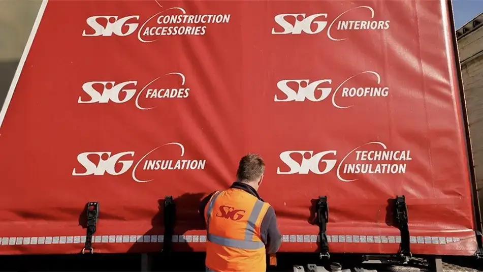 SIG plc signage