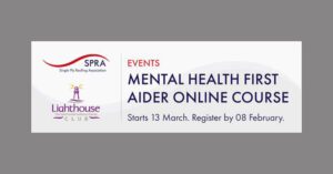 SPRA Launches Mental Health First Aider Course