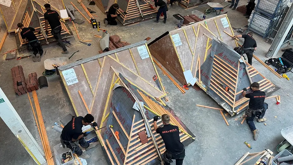 Timber Specialist Supports Young Roofers at SkillBuild 2026