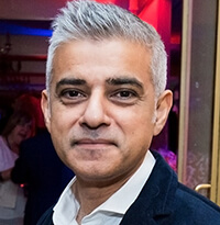 Sadiq Khan, London Mayor headshot