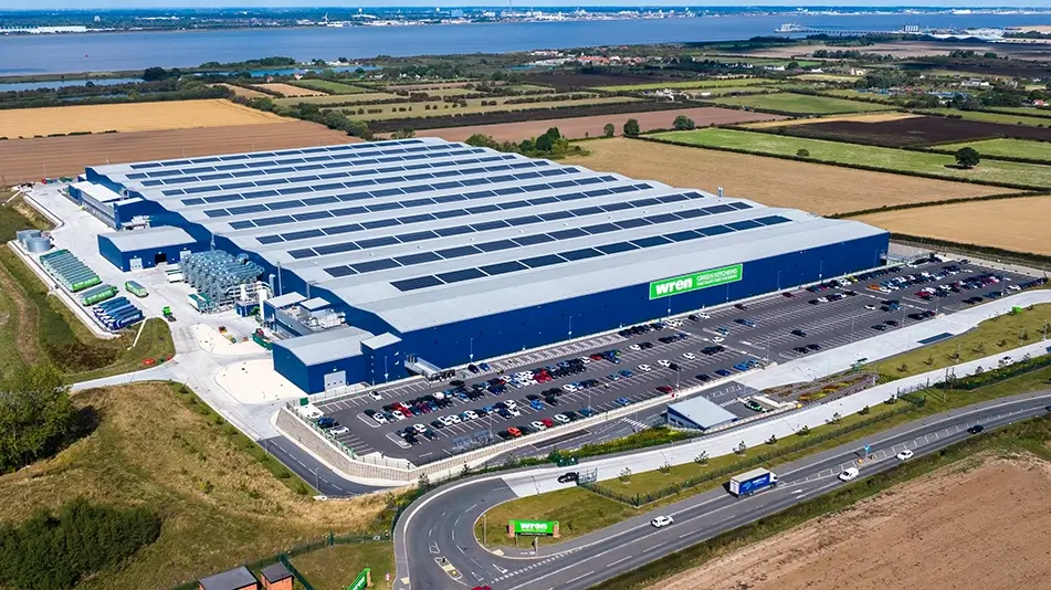 Graphic depiction of the Parrott Street plant once the solar panels have been installed