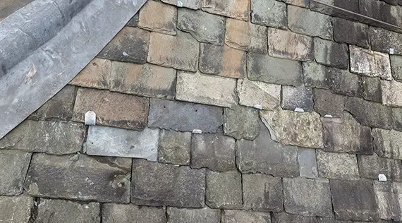St Paul's Church slate roof