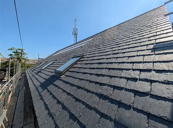 Stoneleaf trade counter slate roof